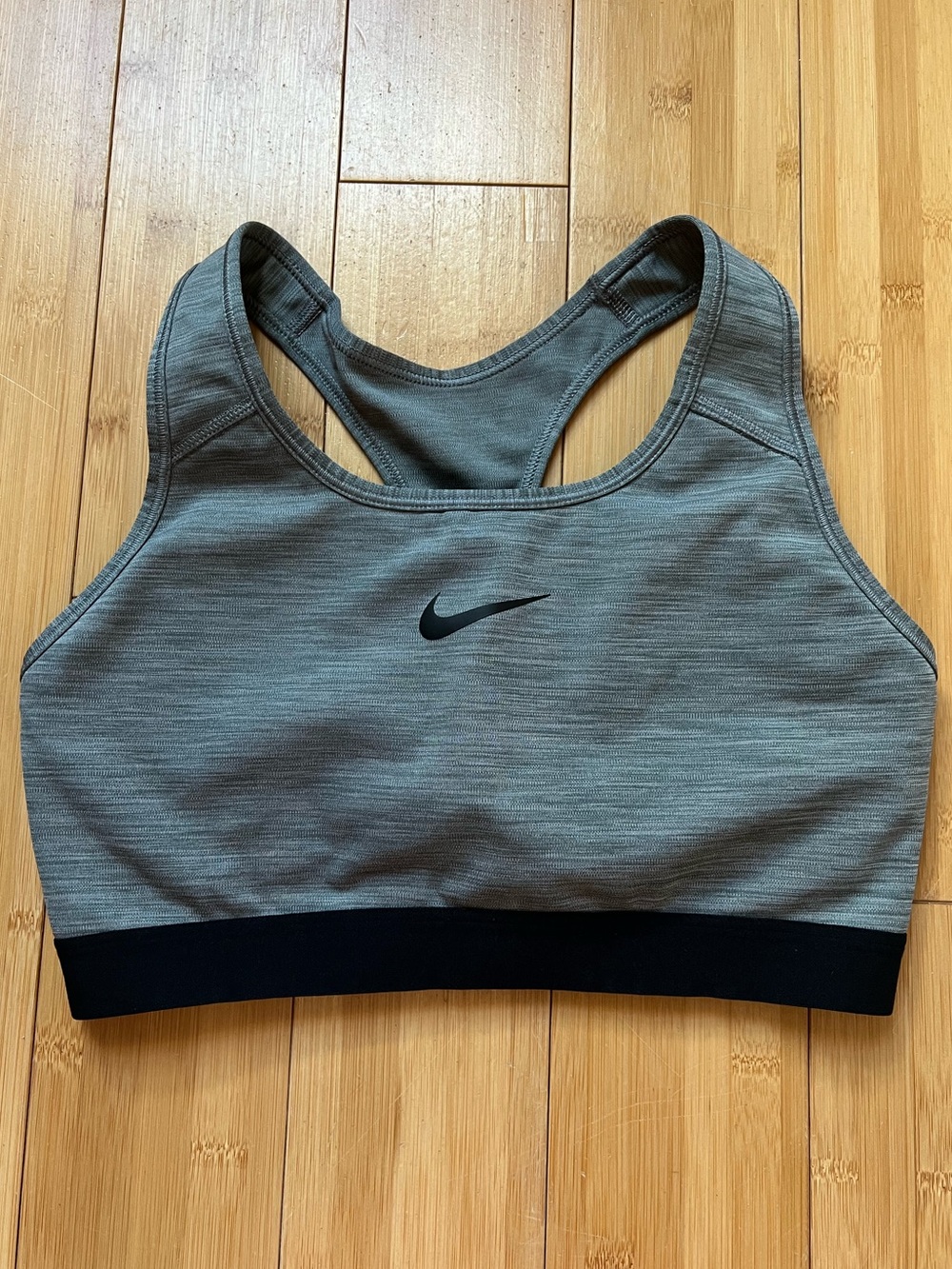 Nike Grey Racerback Sports Bra